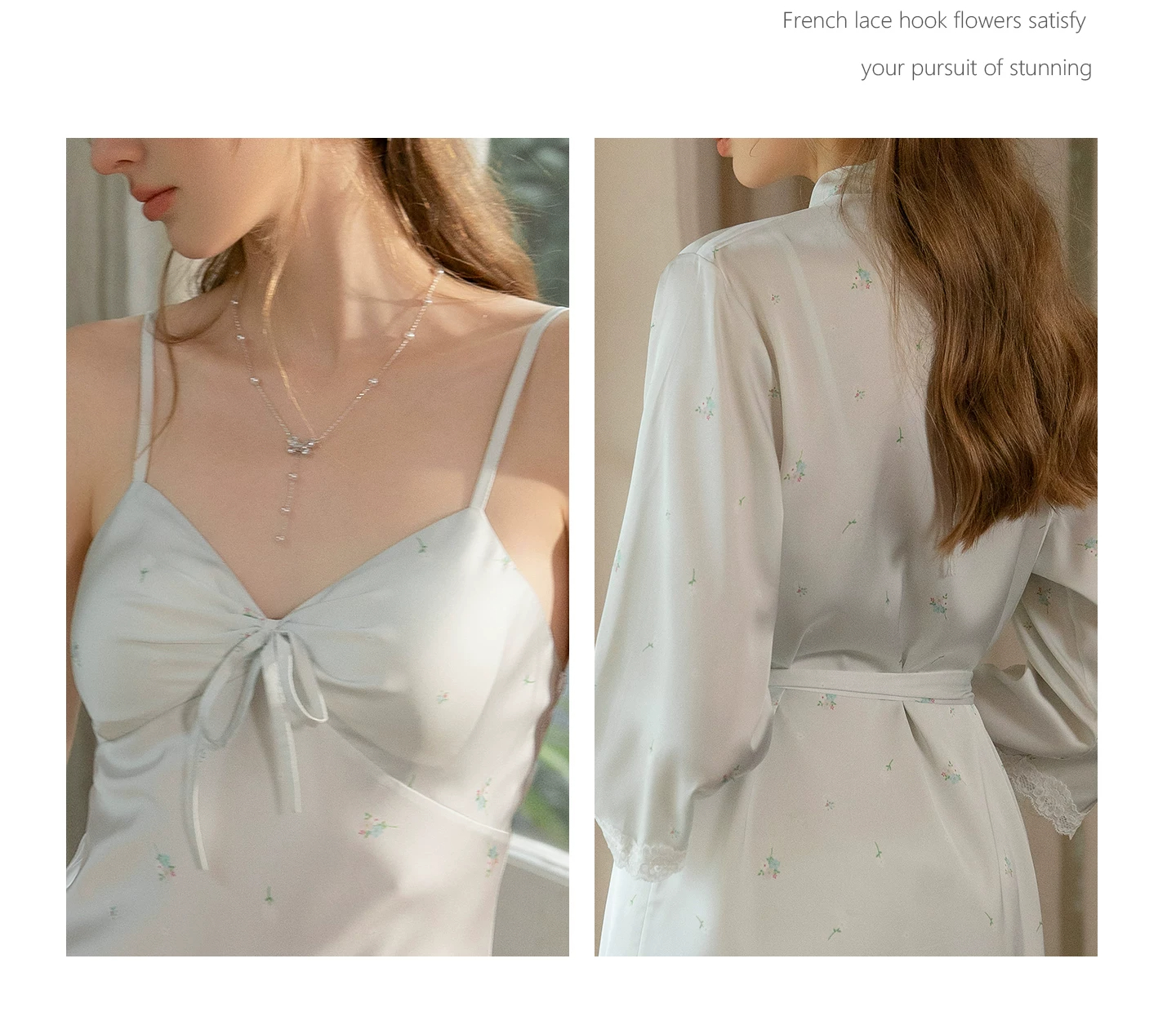 Two views, tie front