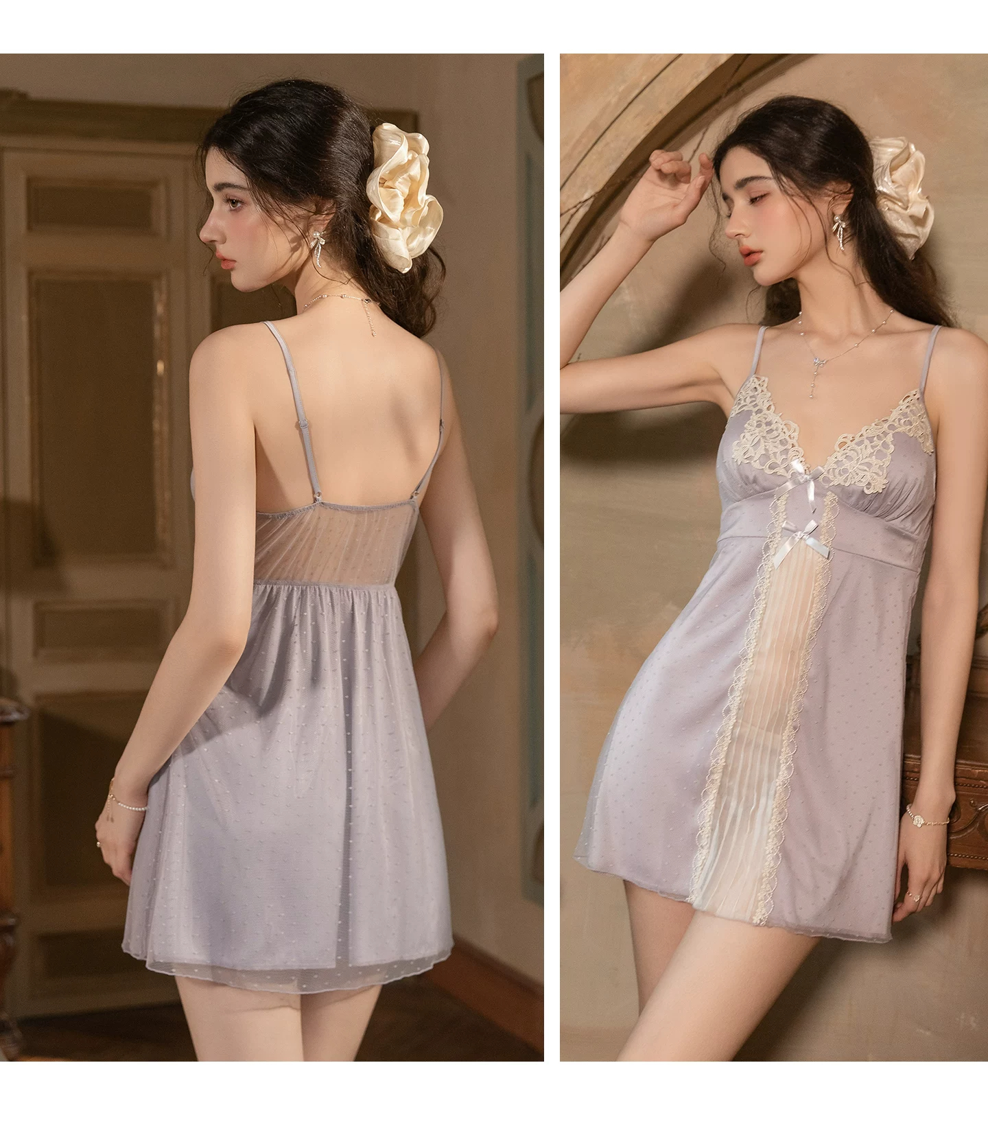 Two views, back detail