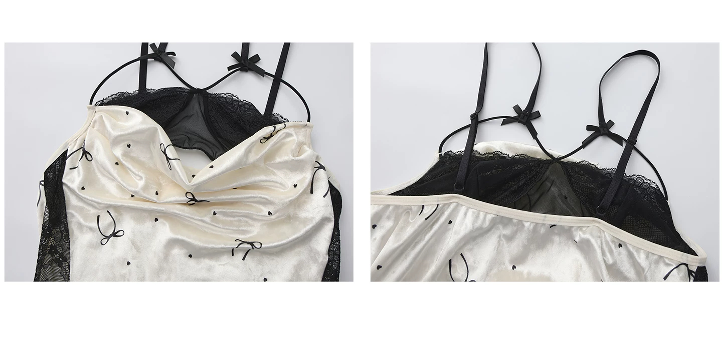 Lace cup and back detail